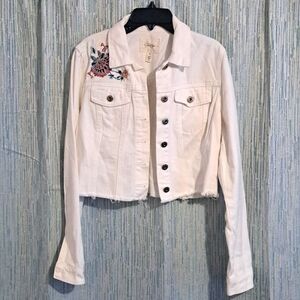 Embroidered Jean Jacket